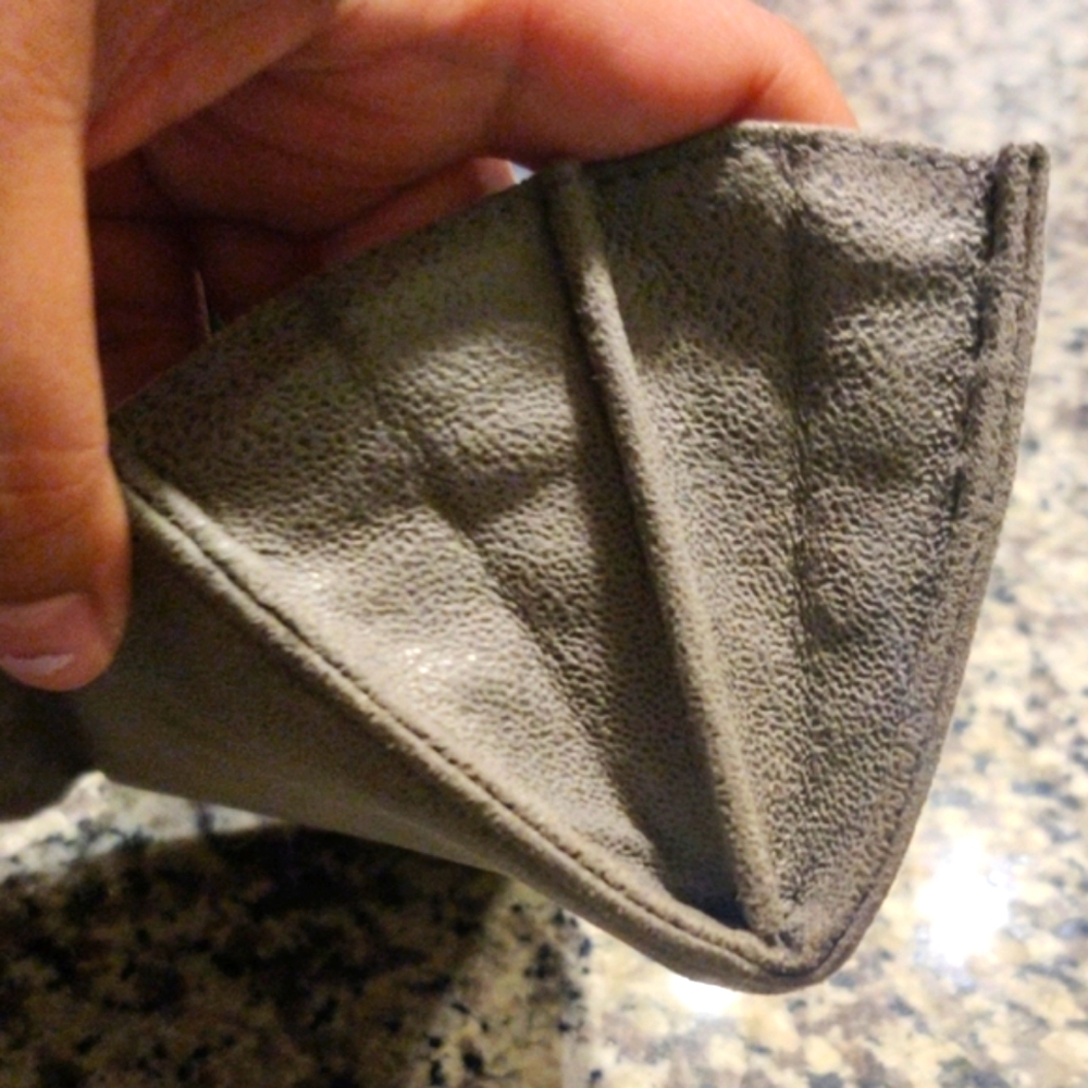 Stella McCartney Gray Chained Falabella Long Wallet - Picture 10 of 11